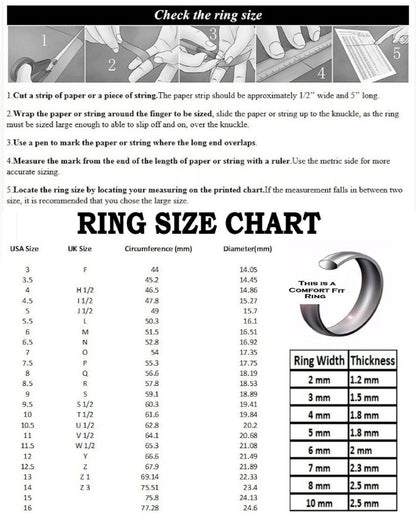 8mm Tungsten Carbide Wedding Ring 3 CZ Brushed Center Polished Edges