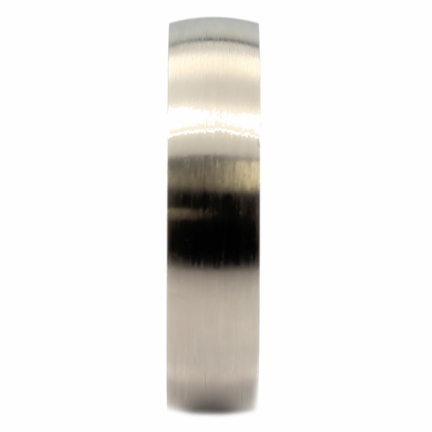 5mm or 7mm Brushed Grade 5 Titanium Comfort Fit Ring Wedding Band