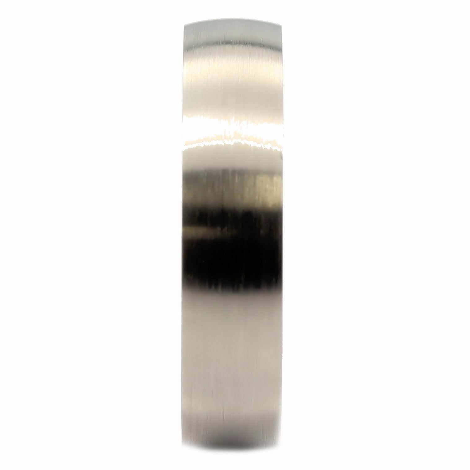 5mm or 7mm Brushed Grade 5 Titanium Comfort Fit Ring Wedding Band