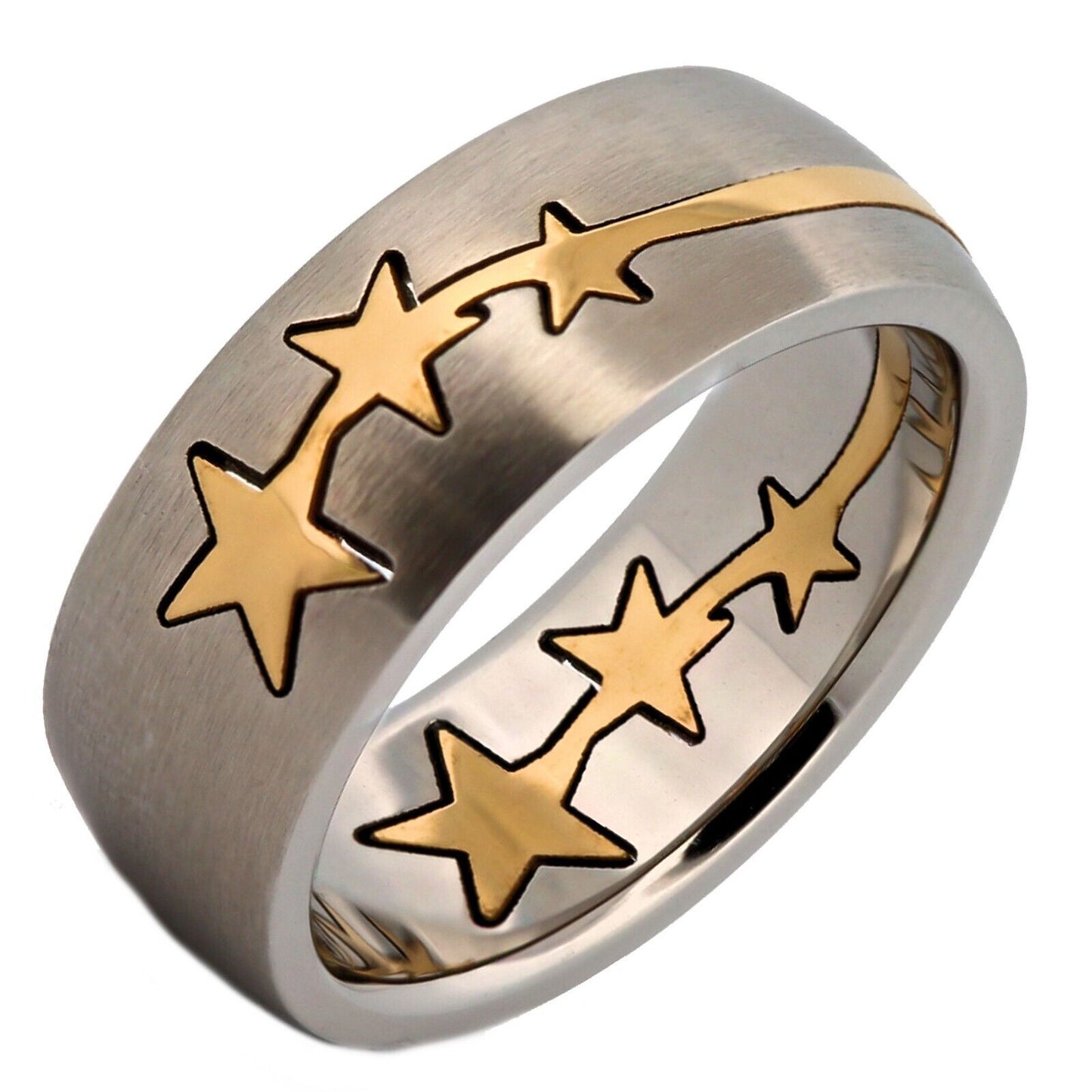 Multiple Stainless Steel Puzzle Rings and Widths to Choose From.