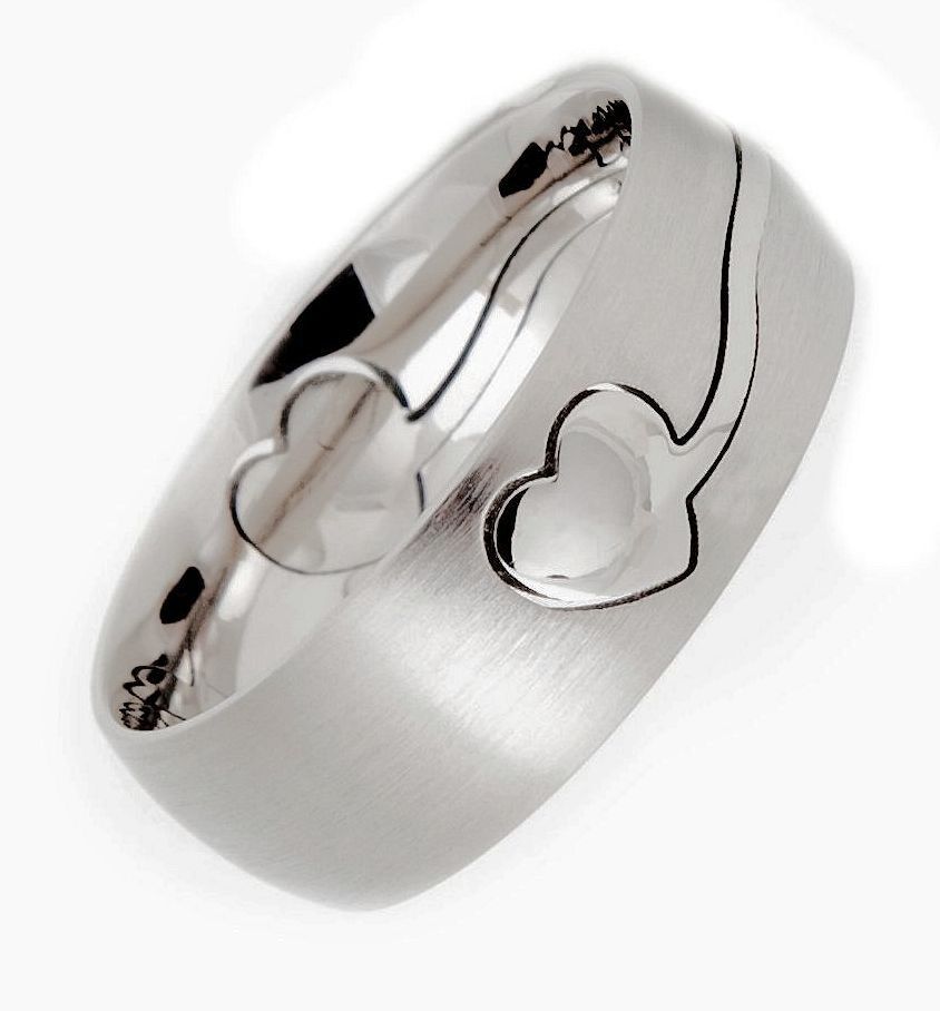 Multiple Stainless Steel Puzzle Rings and Widths to Choose From.