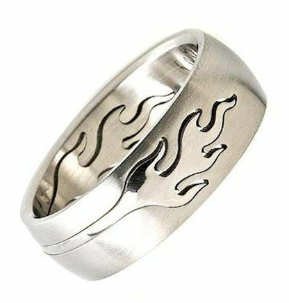 Multiple Stainless Steel Puzzle Rings and Widths to Choose From.
