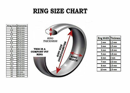 Rose Gold Plated or Gold Plated Stripes Tungsten Carbide Black Plated Ring