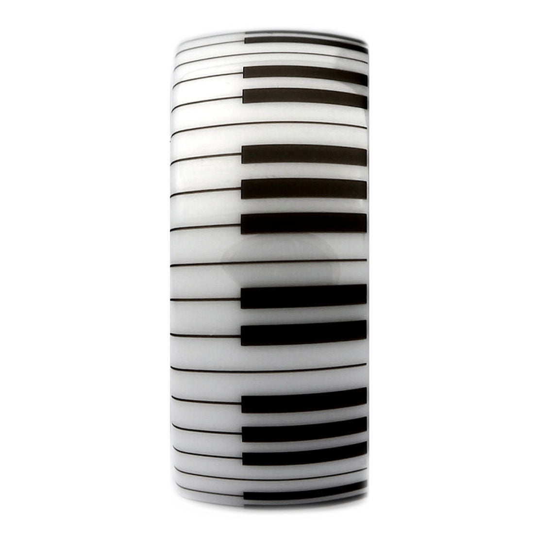 White Ceramic Piano Keyboard Wedding Band High Polished Ring | Comfort Fit Band | Musician Music