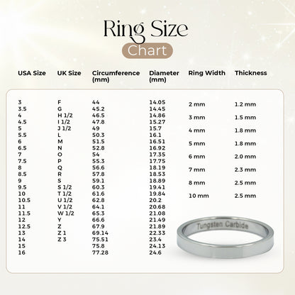 Pipe Cut Tungsten Carbide Mirror Polished Ring Band Size 3mm 4mm 6mm 8mm Comfort Fit
