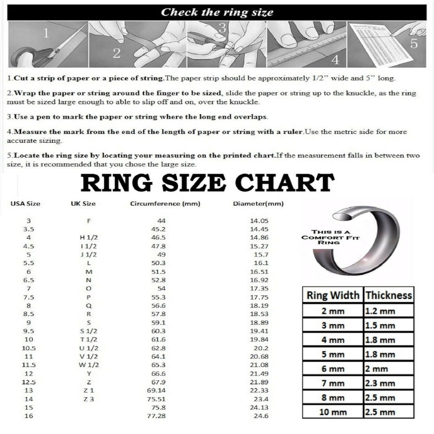 Gold Plated Tungsten Carbide Classic Half Dome Wedding Band